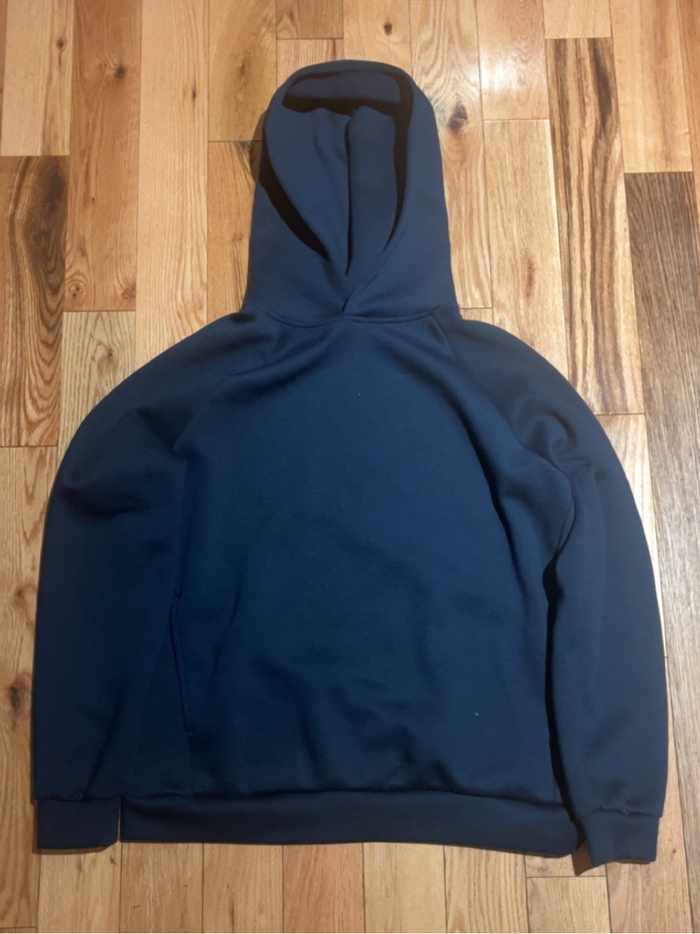 Men's Bluenote Navy Blue Hooded Pullover Sweatshirt